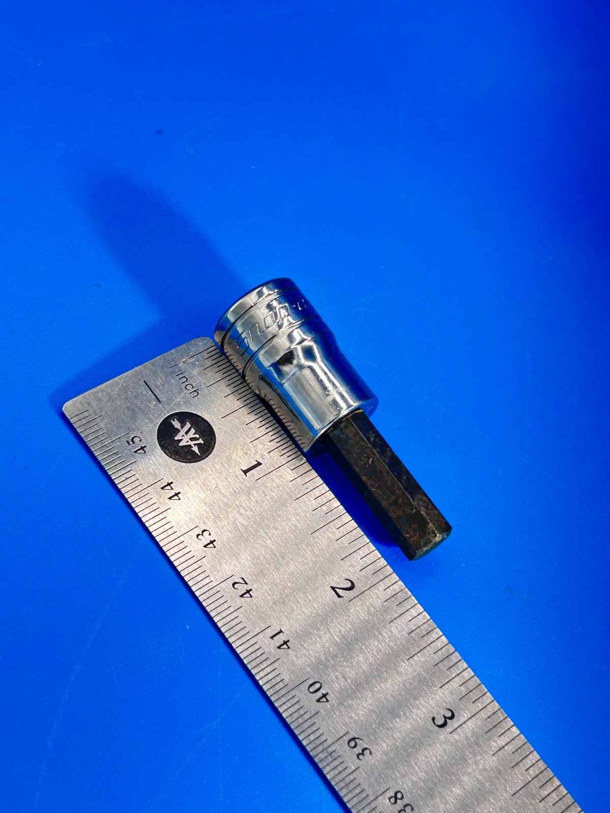 Snap-on Hex Bit Socket 3/8” Drive 5/16” SAE FA10E USA N-4-20