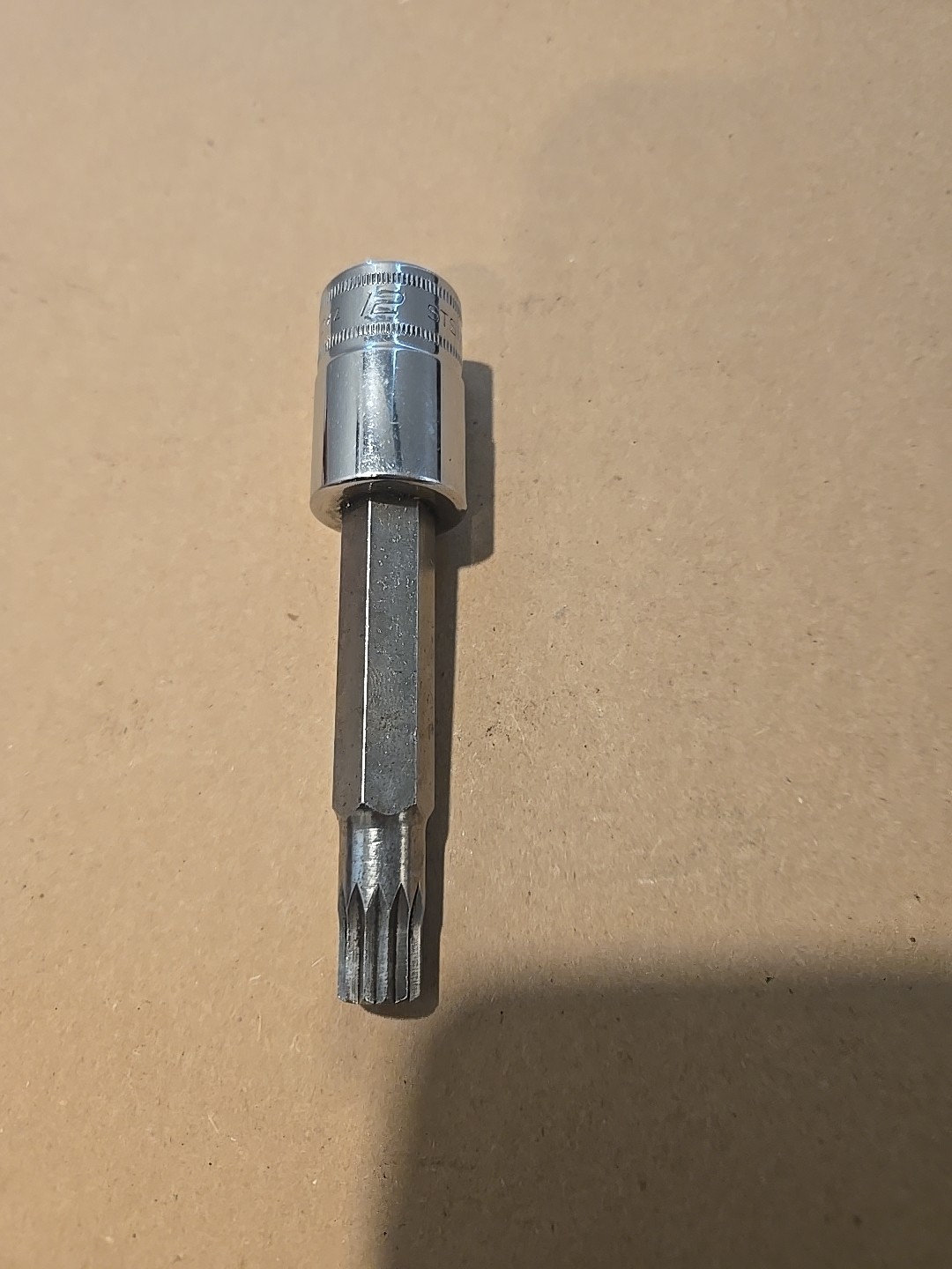 Snap On 1/2″ Drive 12MM Metric Triple Square Bit Driver Socket USA STSM12E