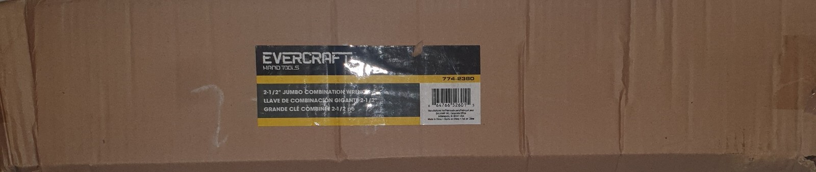 Evercraft 774-2380 2-1/2″ Jumbo Combination Wrench Length 27″