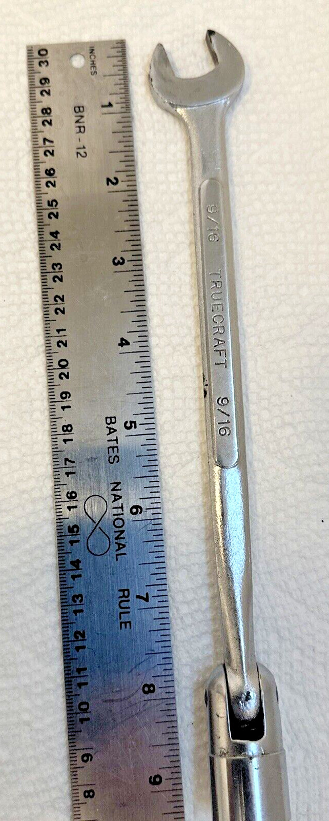 TrueCraft 9/16 Flex Socket Wrench Made in Japan Chrome Vanadium Dropped Forged