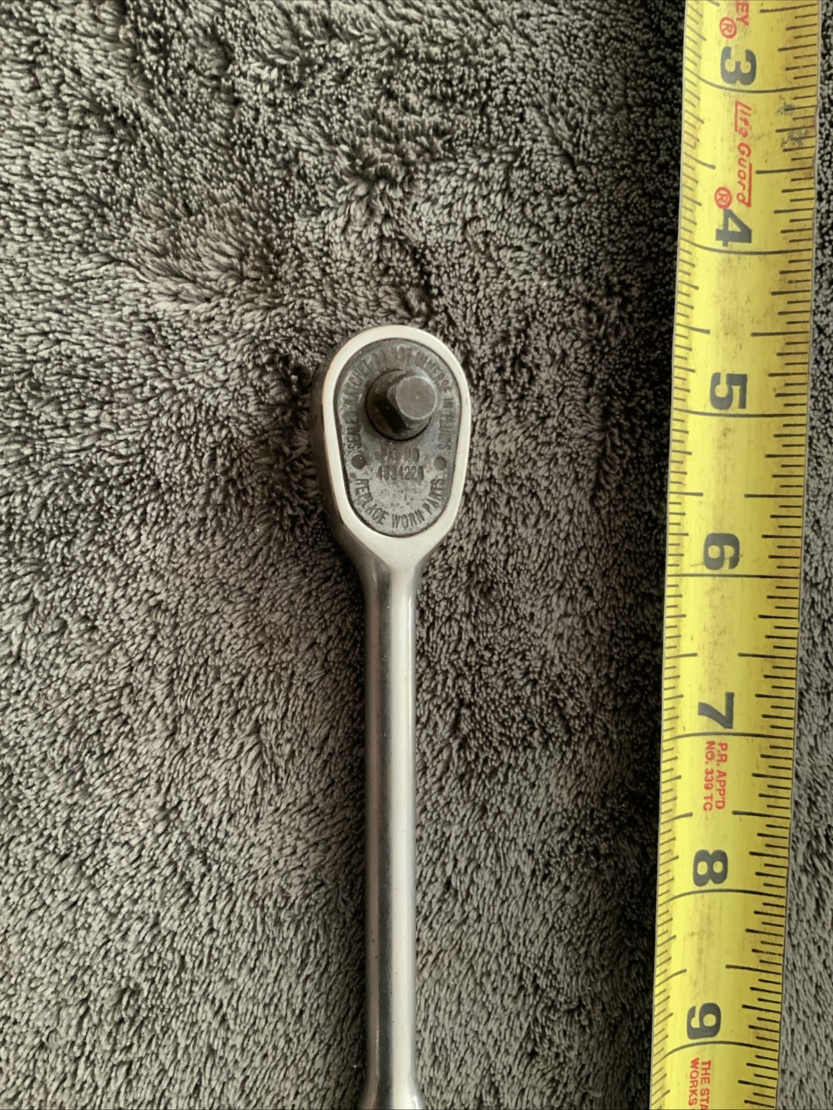 Snap On Tml830 1/4” Drive Ratchet, Wokrs Fine….used….has Marks…see,pics…