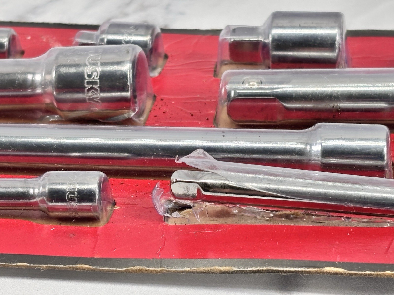 Husky 11 Piece Extension & Adapter Set 1/4” 3/8” 1/2” Drive New