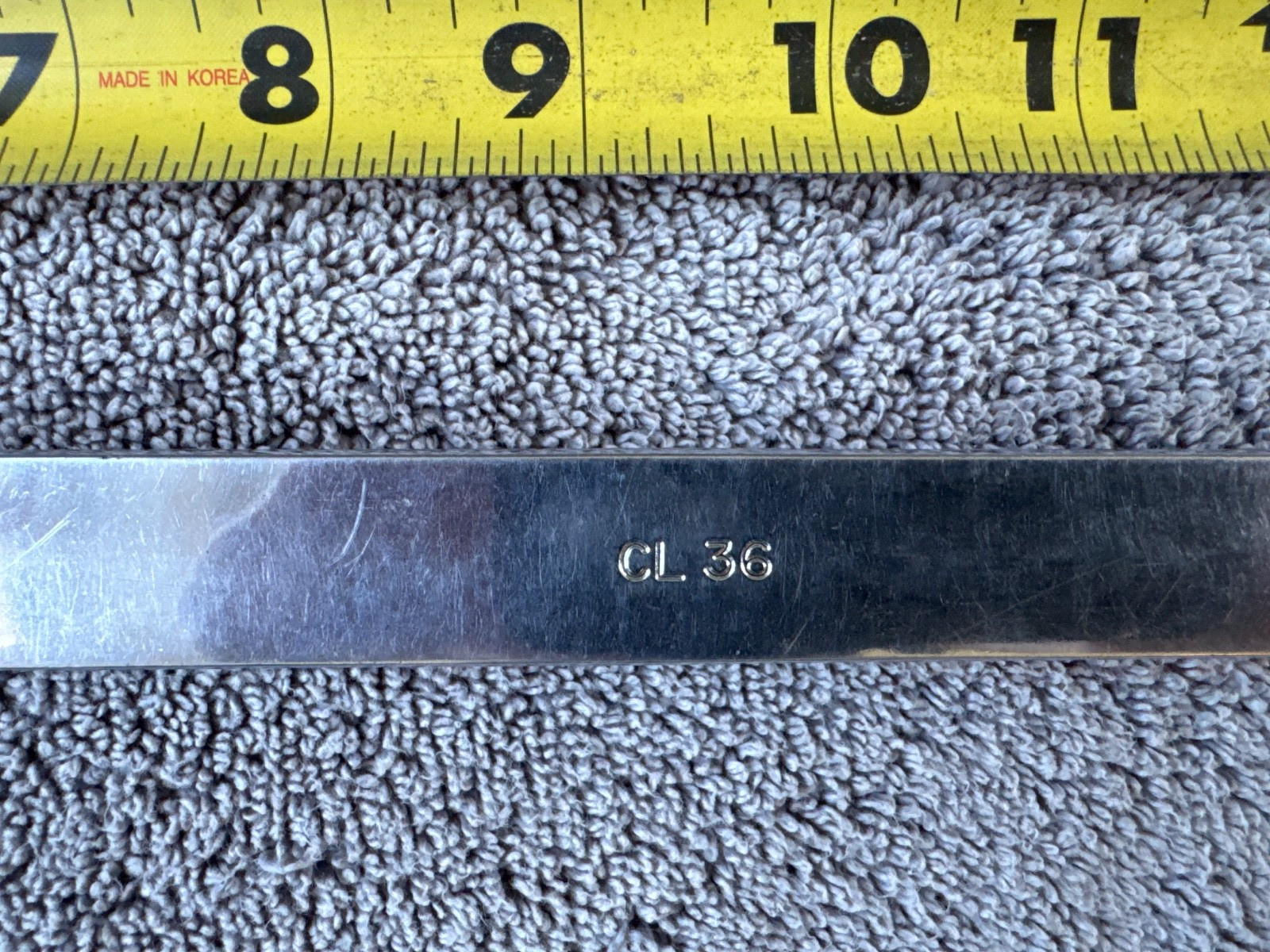 MAC Tools USA 1-1/8″ Full Polish Combo Wrench CL36 Pre-Owned NO OWNERS MARKS