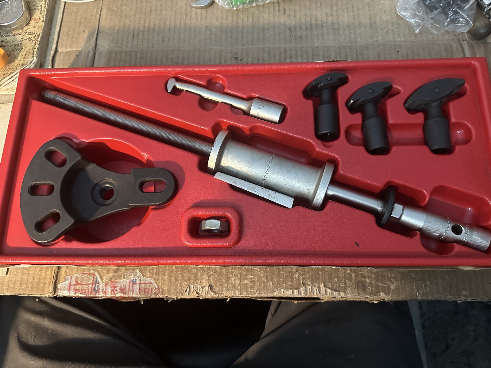SNAP-ON TOOLS CJ2003A REAR AXLE PULER SET IN BOX – FREE SHIPPING