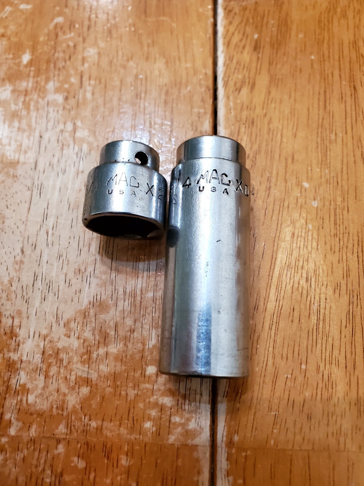 Mac Tools 3/8 Drive 3/4 6PT Shallow Deep Sockets Lot Of 2