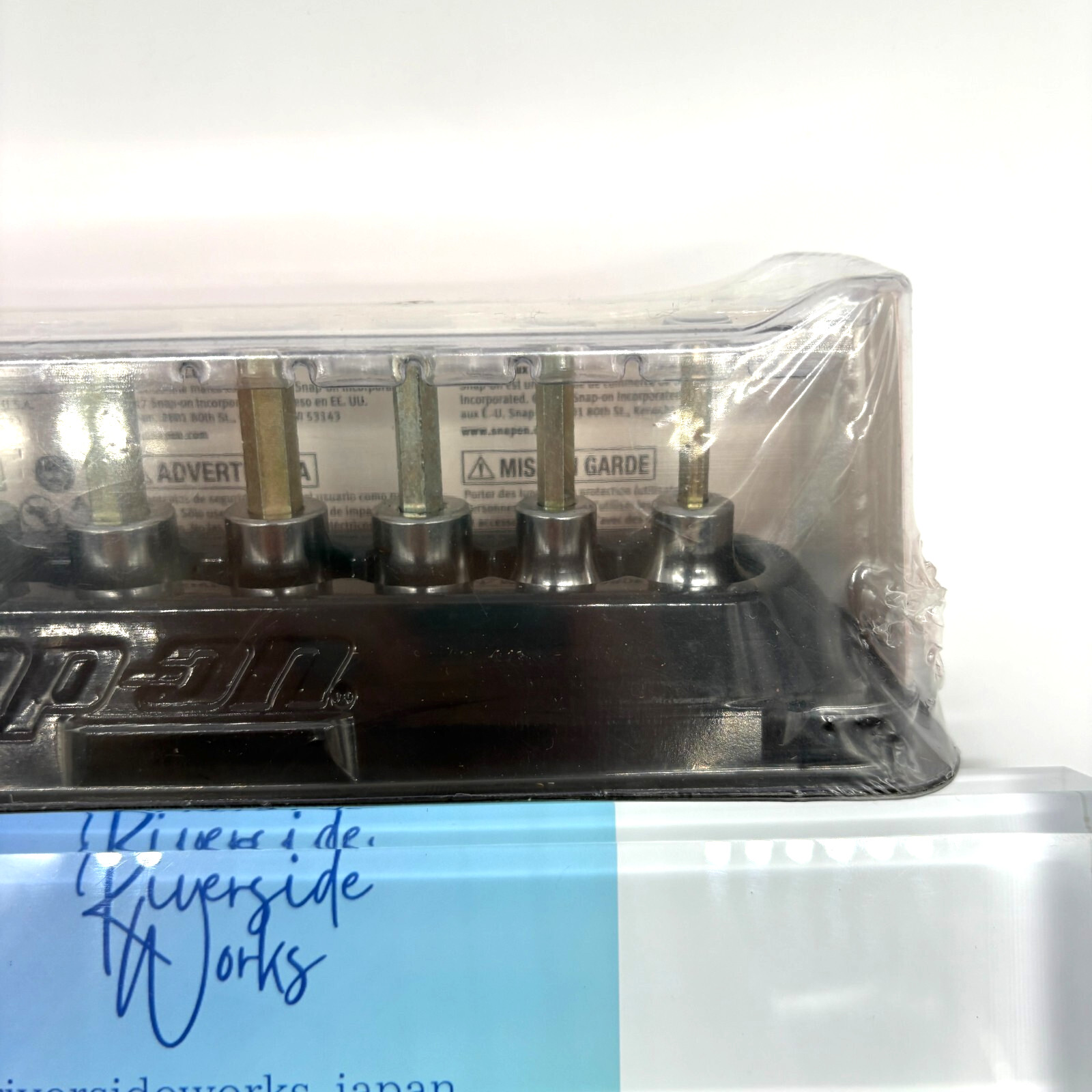 Snap-On 207EFAMY 7pc 3/8″ Drive Hex Bit Socket Set Unused In Storage JP