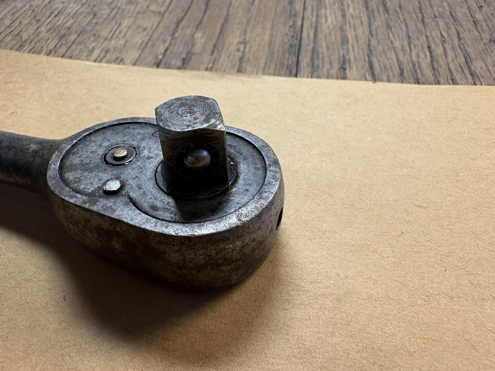 Snap On 3/8 Ratchet F-70-M Working Fine Showing Wear – As shown