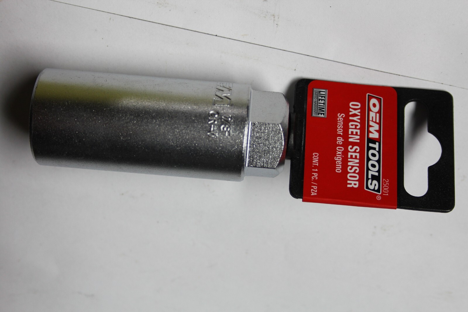 OEMTOOLS 25001 3/8 Inch Drive 7/8 Inch Oxygen Sensor Deep Socket