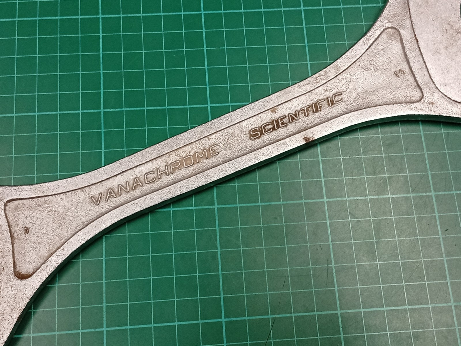 Vintage Facom No33, 36mm x 41mm Vanachrome, Open Ended Spanner, Made In France