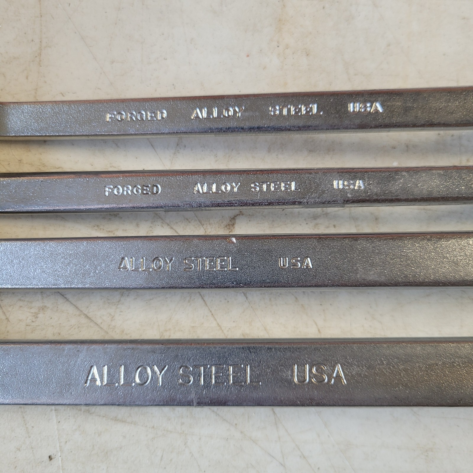 Blackhawk Double Box Wrench Set 4 Pc SAE USA BW-1212 1213 1216 1218 11/16″ to 1″