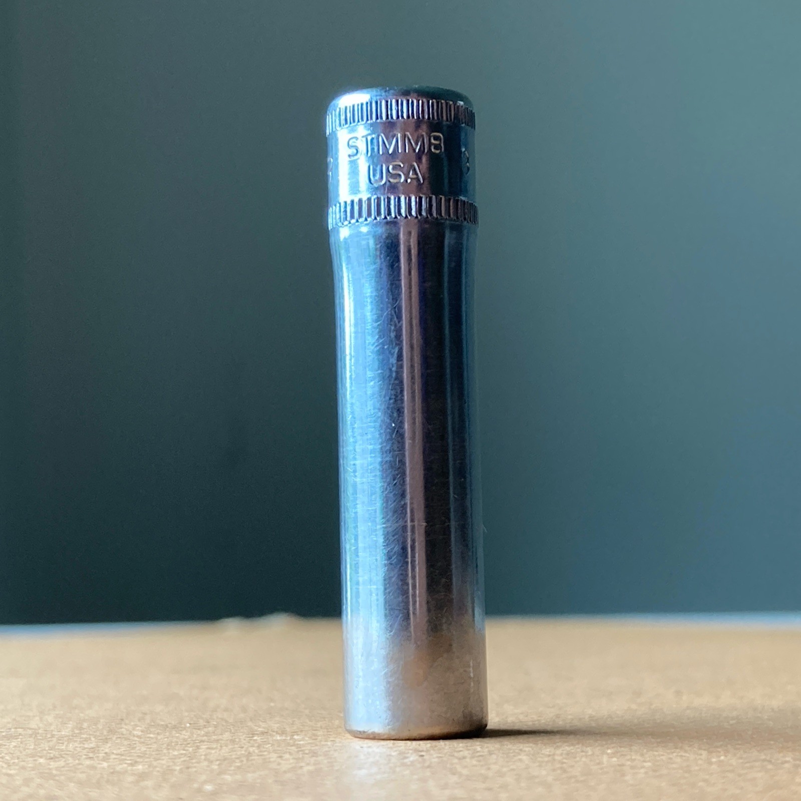 Snap-On STMM8 1/4″ Drive 6 Point 8mm Metric Deep Socket USA Minty