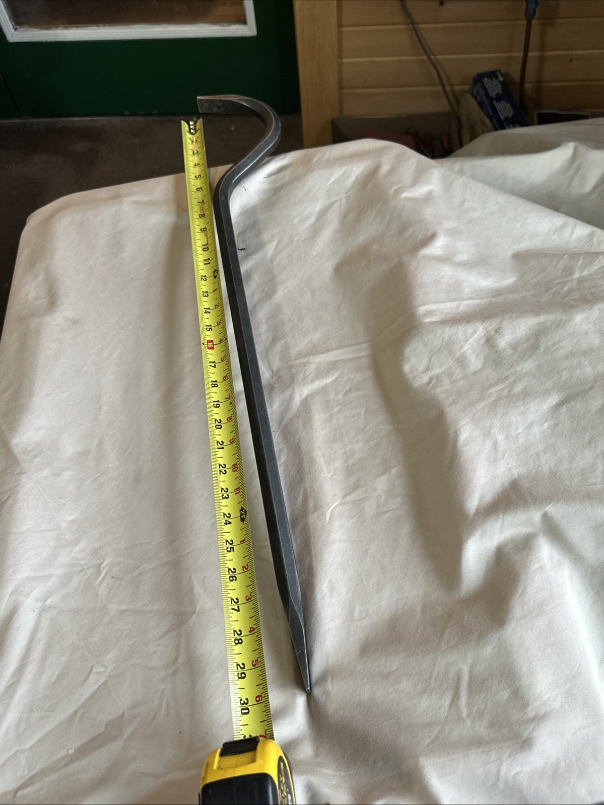 Vintage Old forge USA 7037 30 Inch Die Setter Pry Bar Mechanics Tool Oldforge