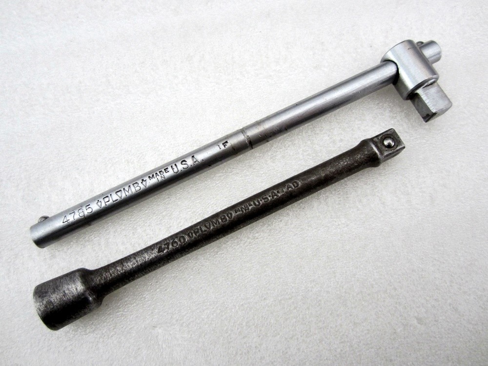 Vintage Plomb 1/4″ Drive SAE Socket Set Sliding T & Case Made in USA