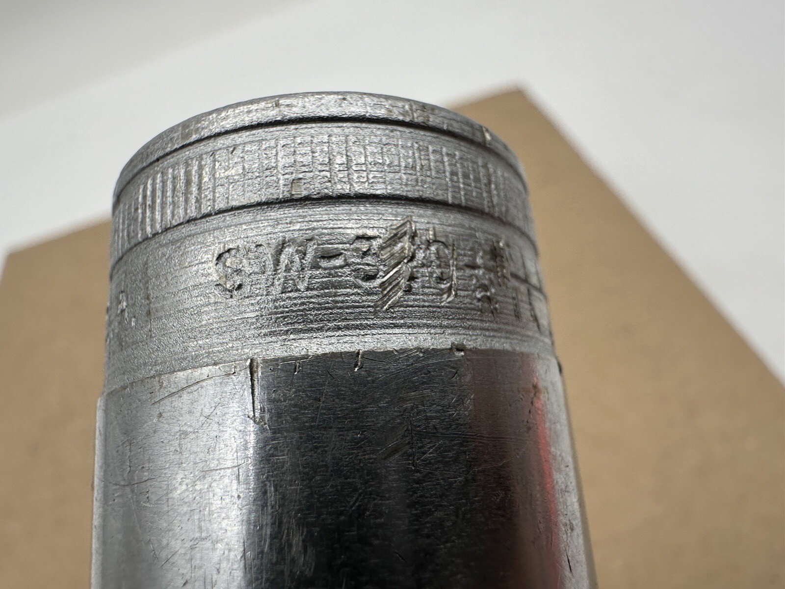 Snap-on SW-320 1/2 1in 1/2″ Drive 12-Point Socket USA Vintage