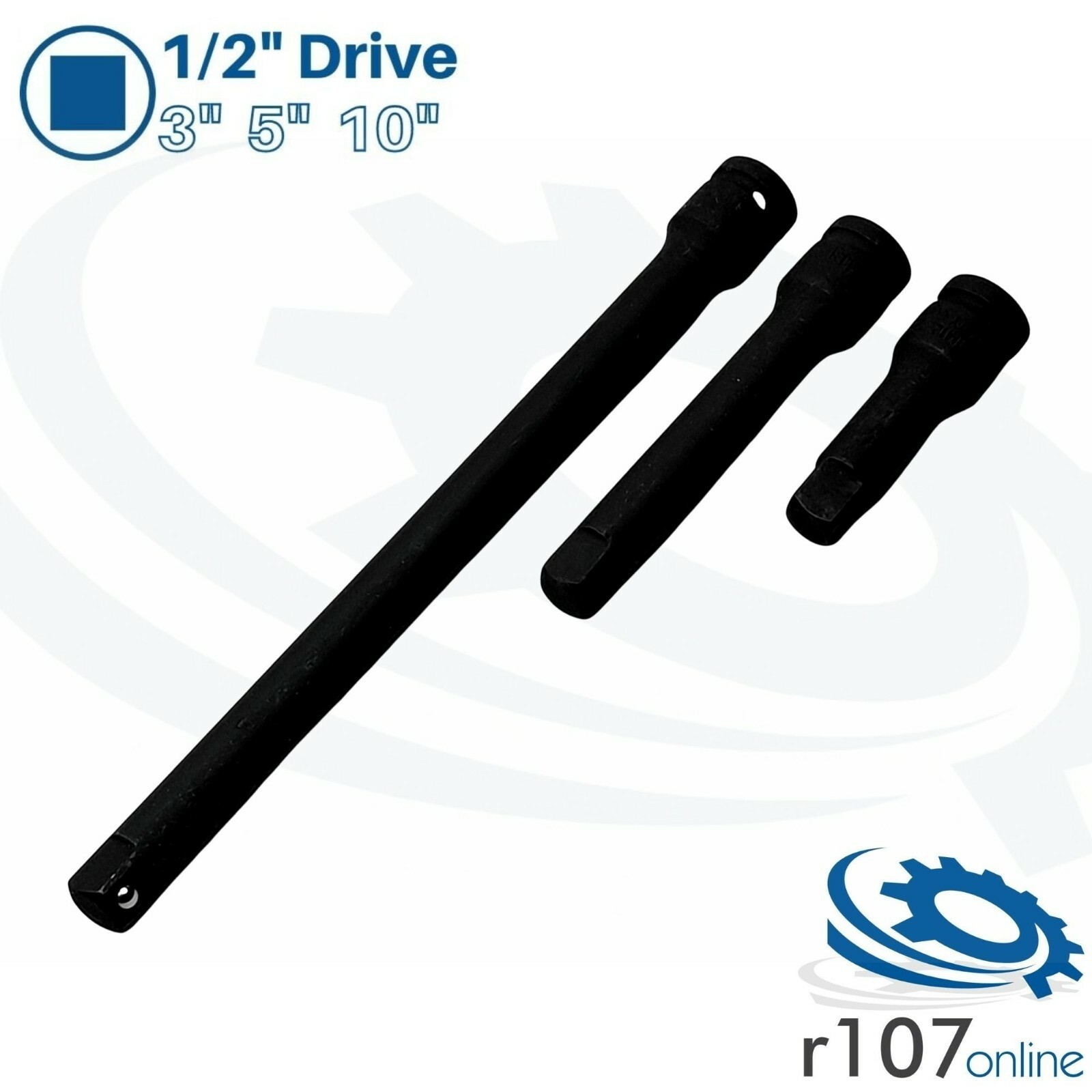 Blue Point 1/2″ IMPACT Extensions 3″, 5″ & 10″ – As sold by Snap On