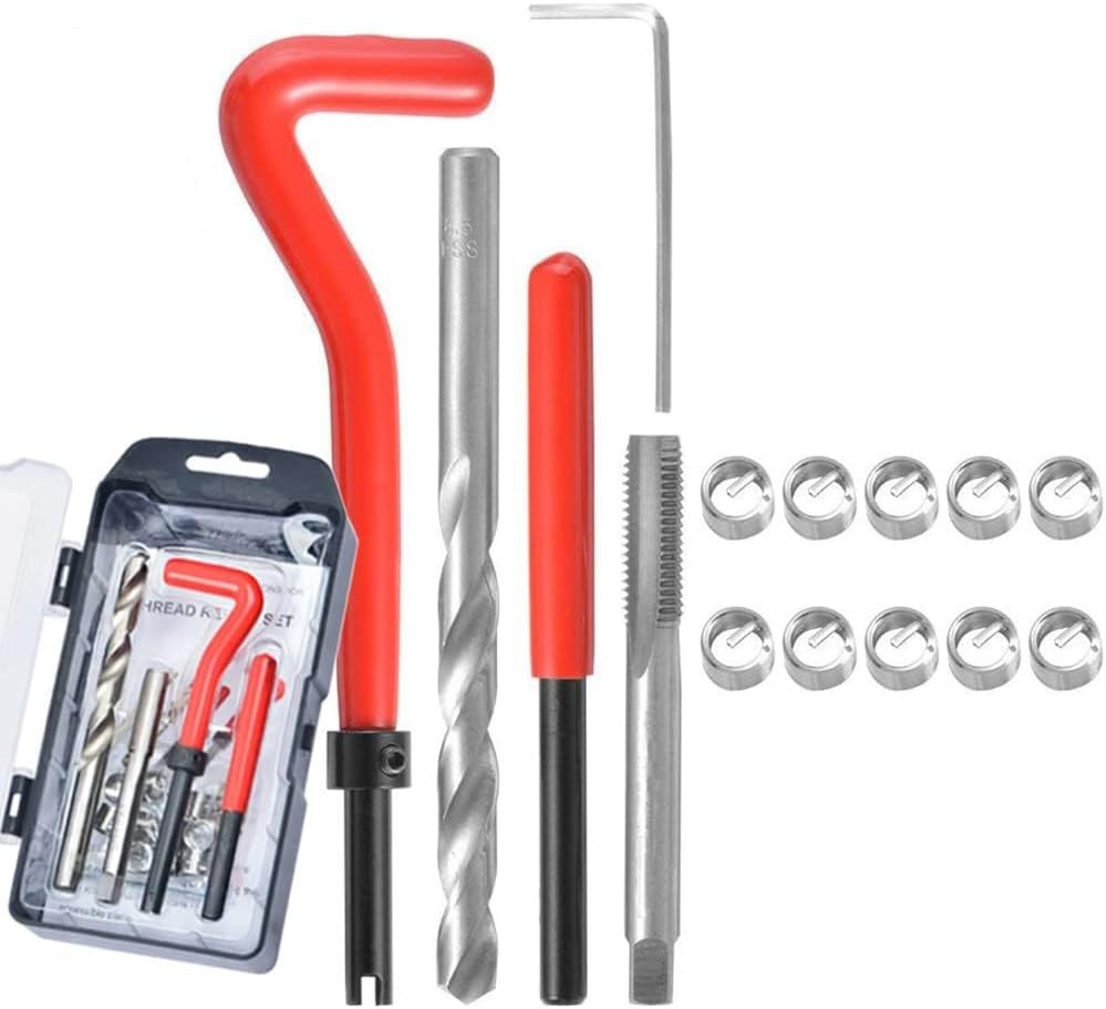 Stainless Steel M14 x 1.25mm Thread Repair Kit – All-in-One Auto Repair Tool