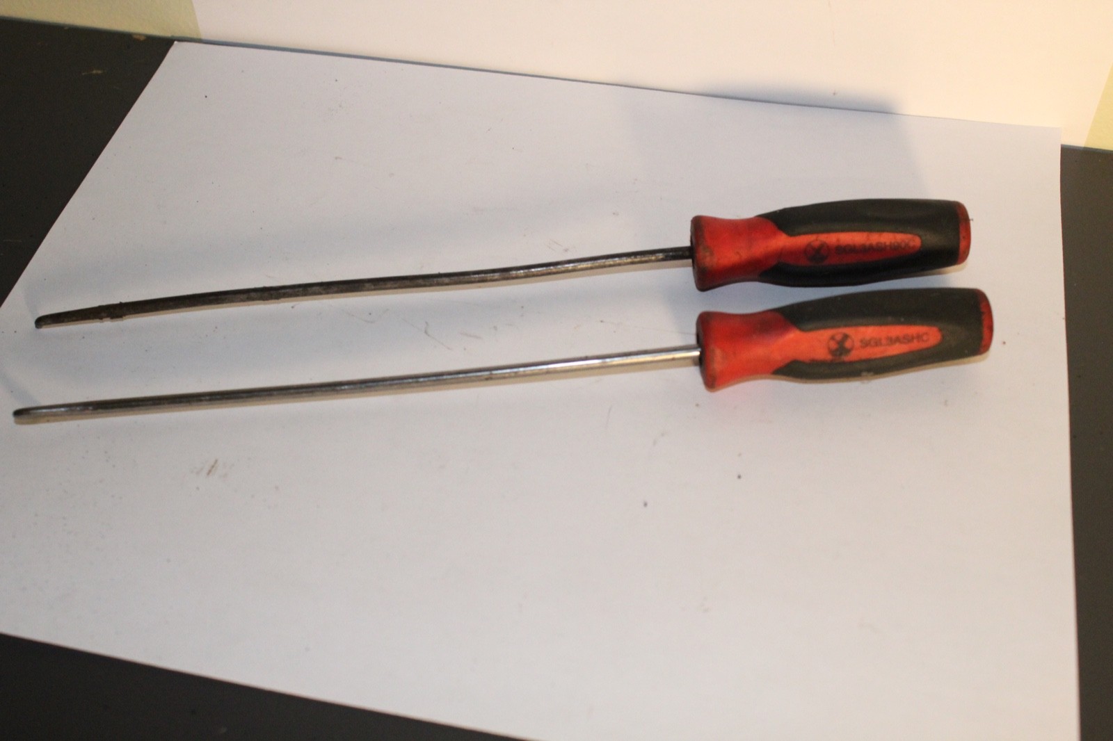 Snap-on Pick Set, LONG SGL3ASH90C AND SGL3ASHC RED SOFT HANDLES (READ DESC).