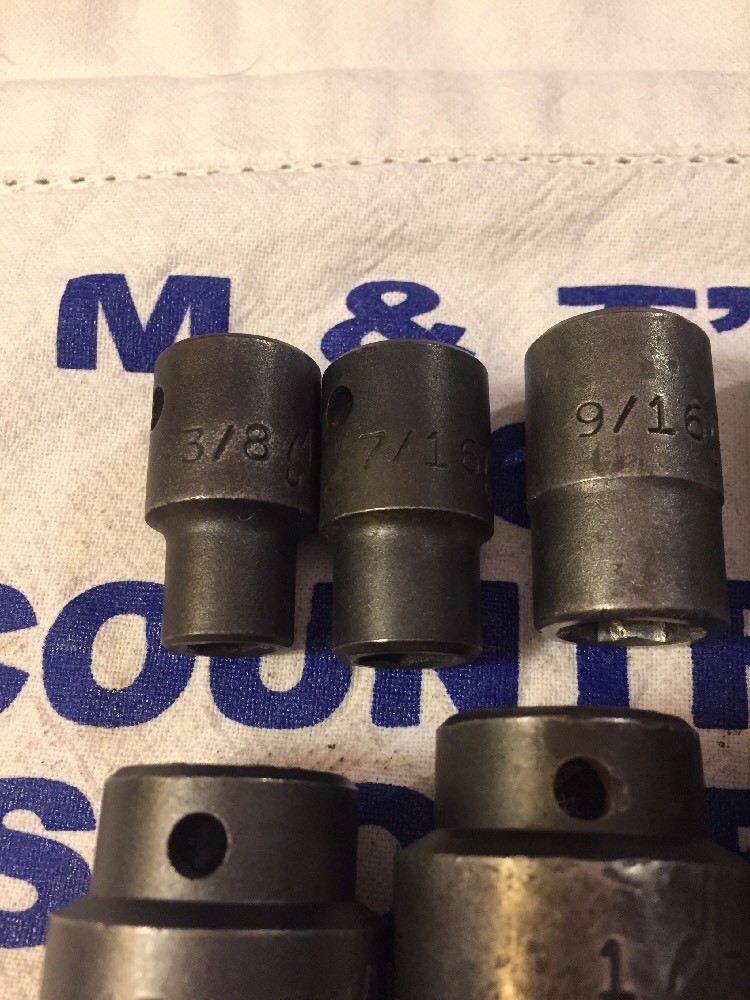 Mac Tools USA 1/2″ Drive 7pc 6pt Impact Socket Set VP Series
