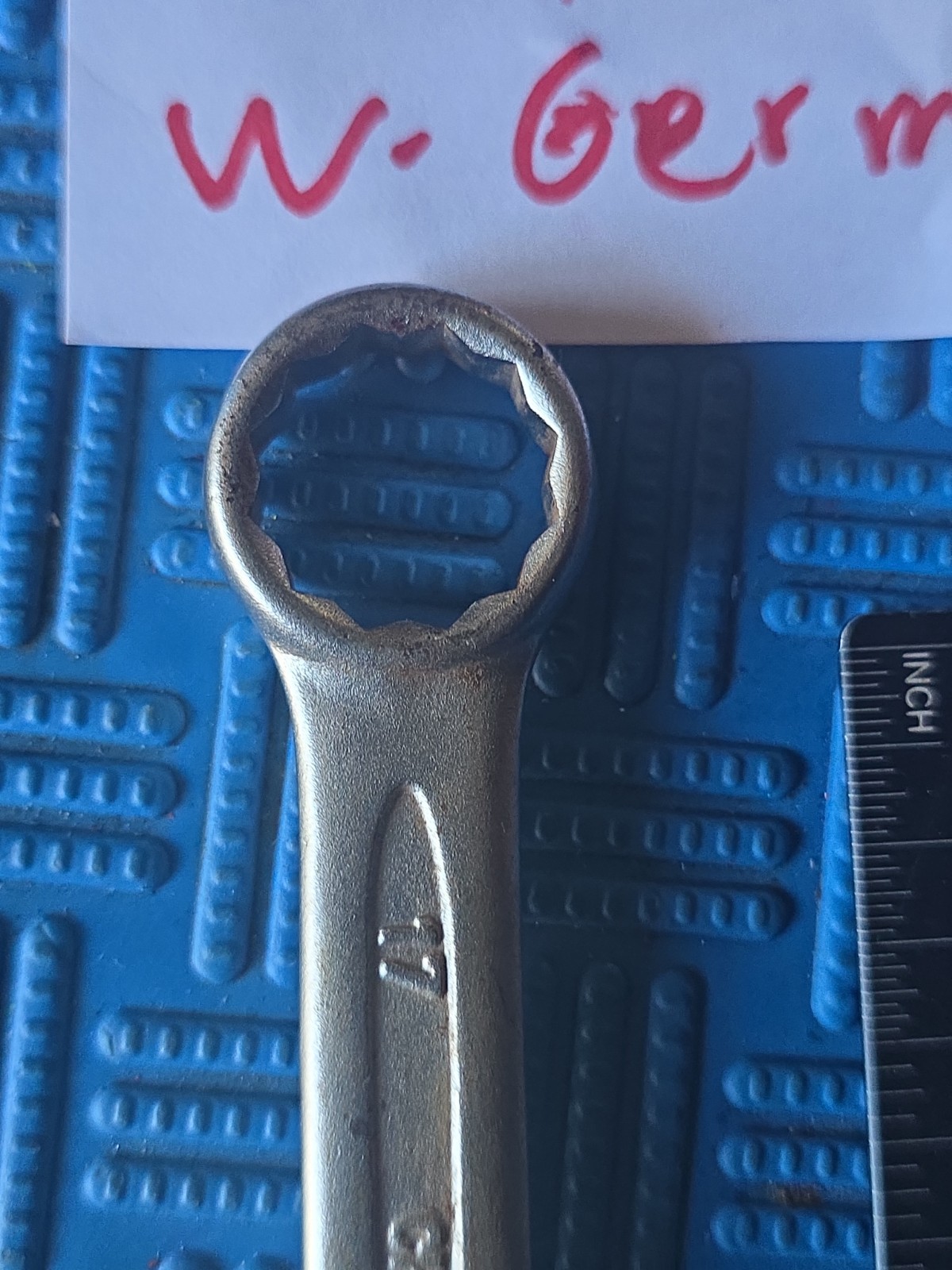 Heyco 450 BMW Tool Kit 17mm X 19mm Box End Wrench Ring Spanner W-Germany