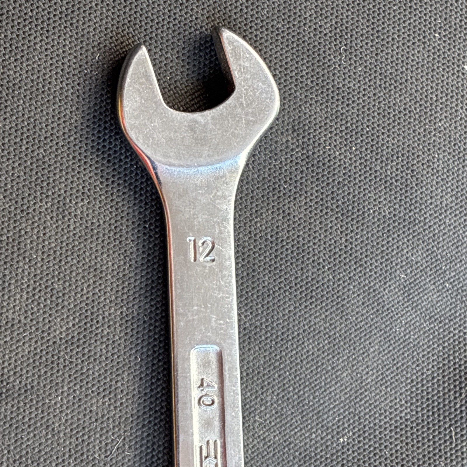 Facom 12mm 40 Series Combination Spanner Polished Chrome Finish. VGC