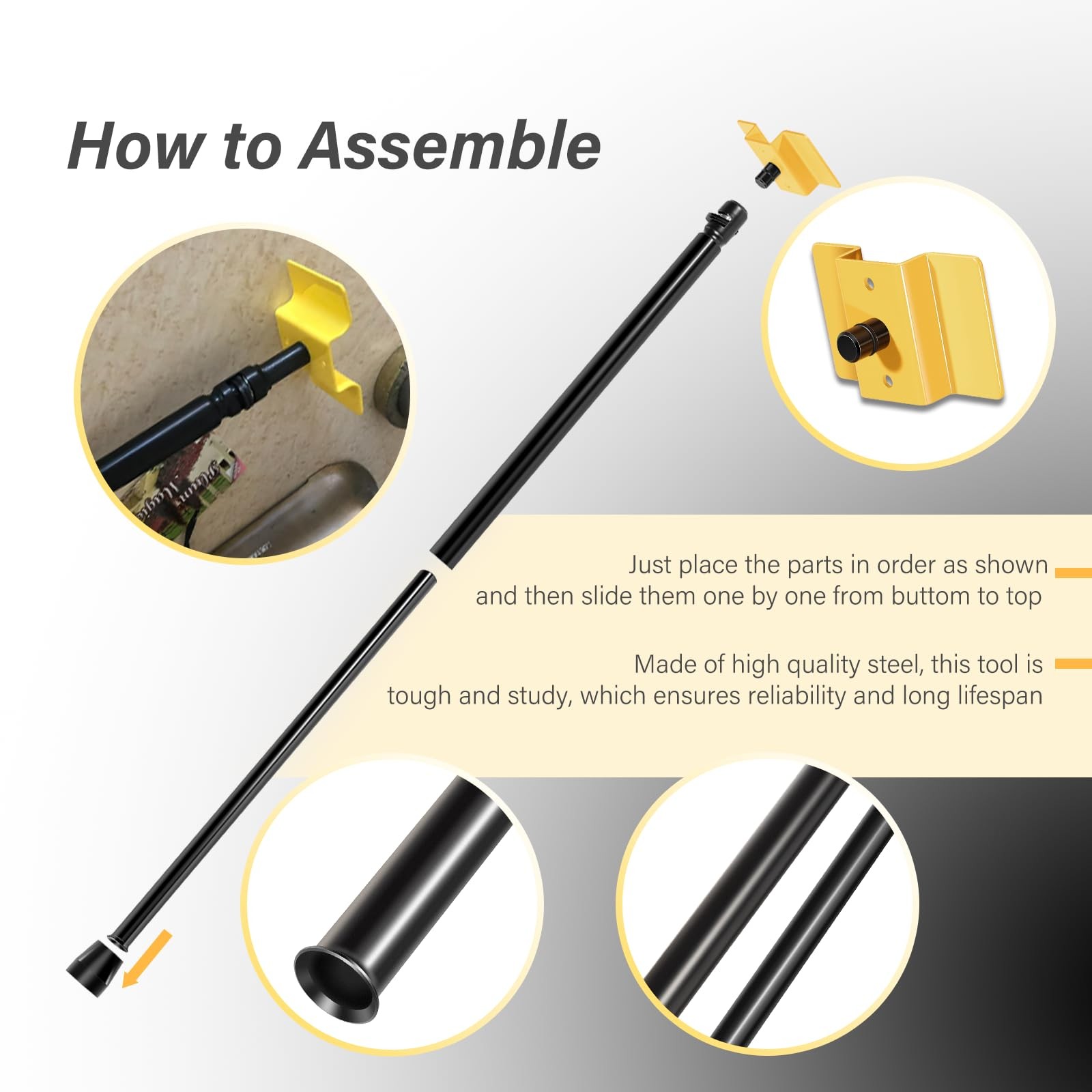 21520 Truck Brake Pedal Depressor Tool Extends from 18-1/2″ to 34-1/2″ for Truck