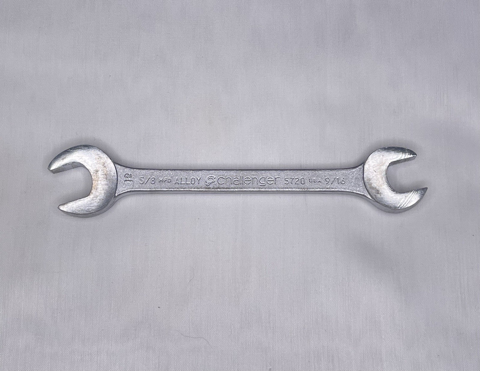 Challenger 5/8″ x 9/16″ Double Open End Wrench 5720 USA