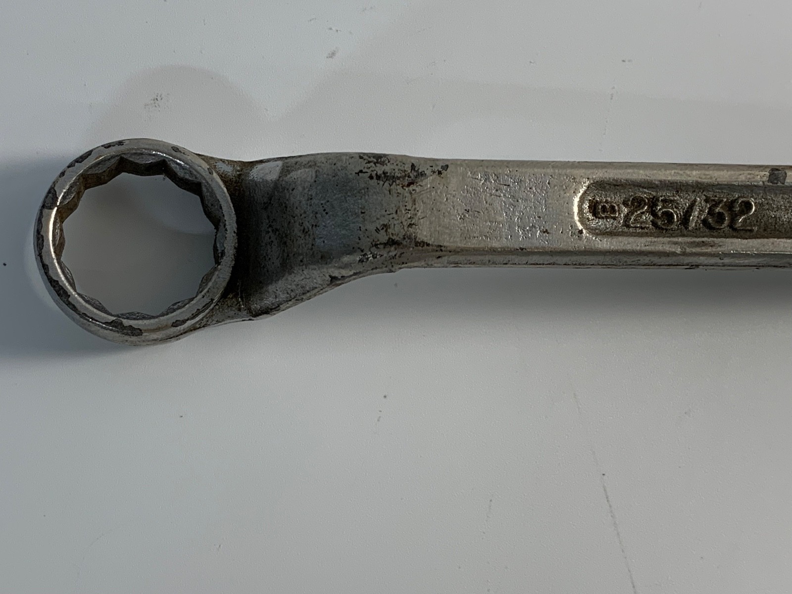 VintAge USA No. 914 3/4in. X 25/32in. Double Box End Offset Wrench Forged