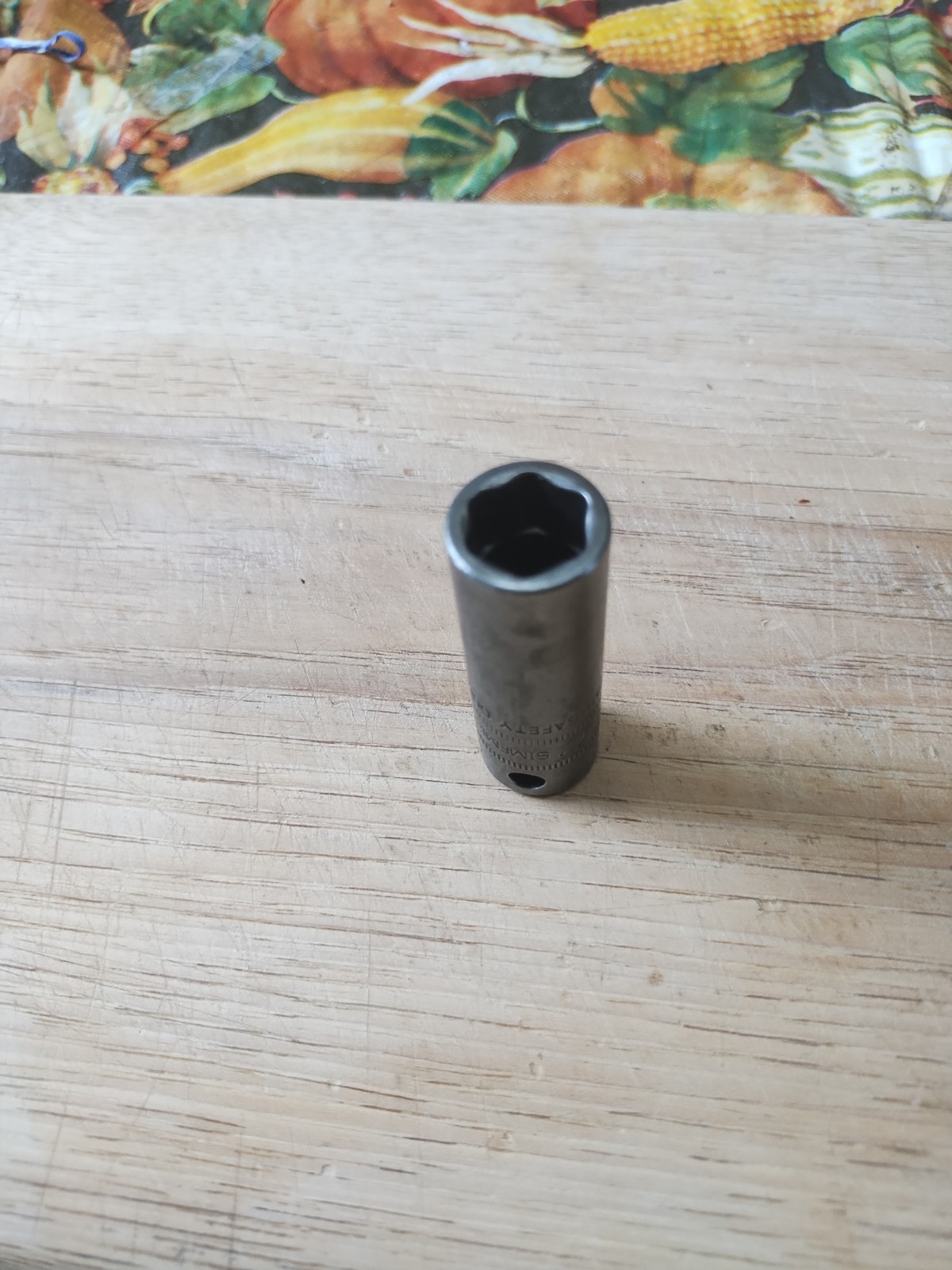 Snap On 12mm Deep, Flank Drive, 6 Point, 3/8″ Drive Impact Socket. Part #SIMFM12