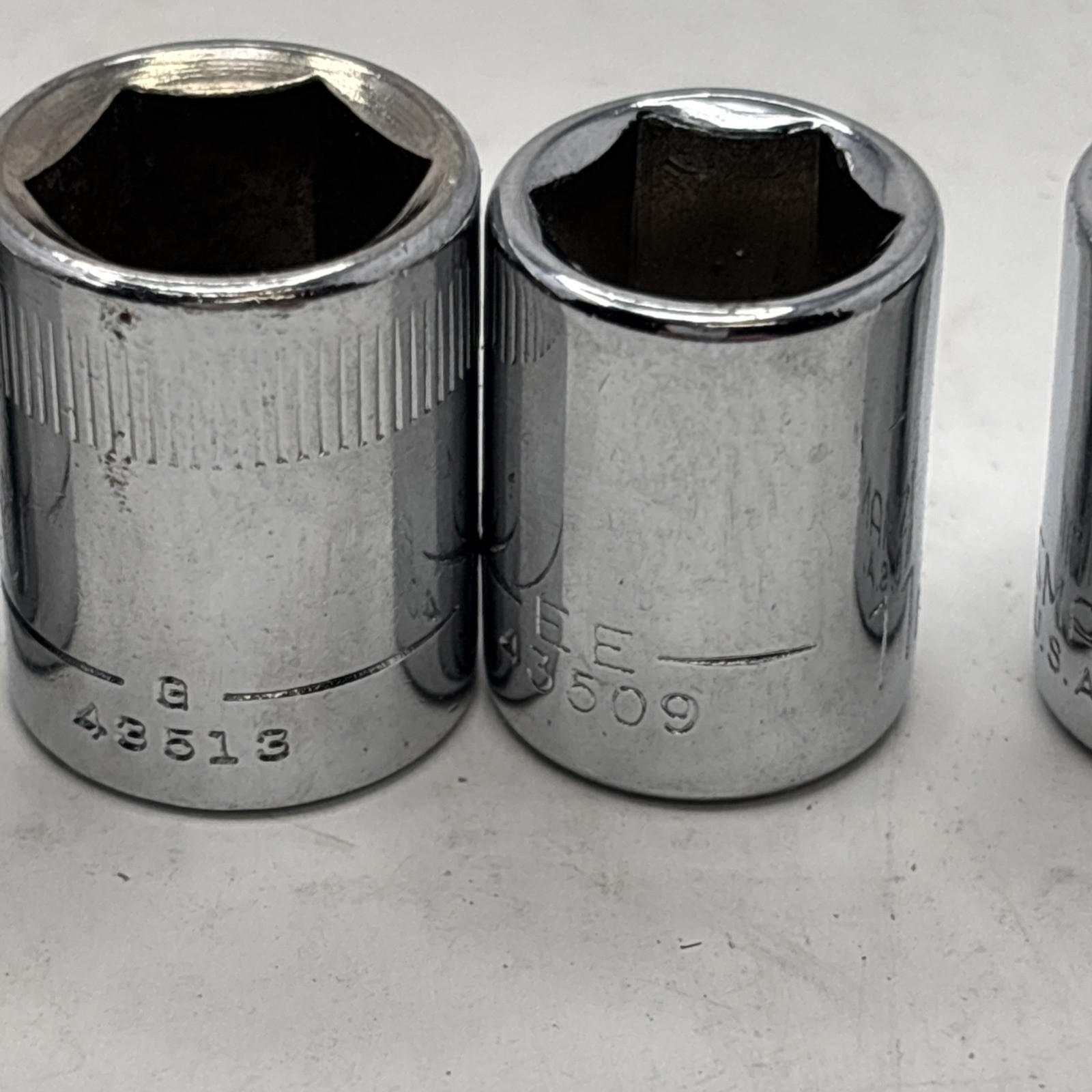 Craftsman 1/4″ Dr 11 PC 6 Pt Point Metric Std Chrome Socket Set 4mm – 14mm