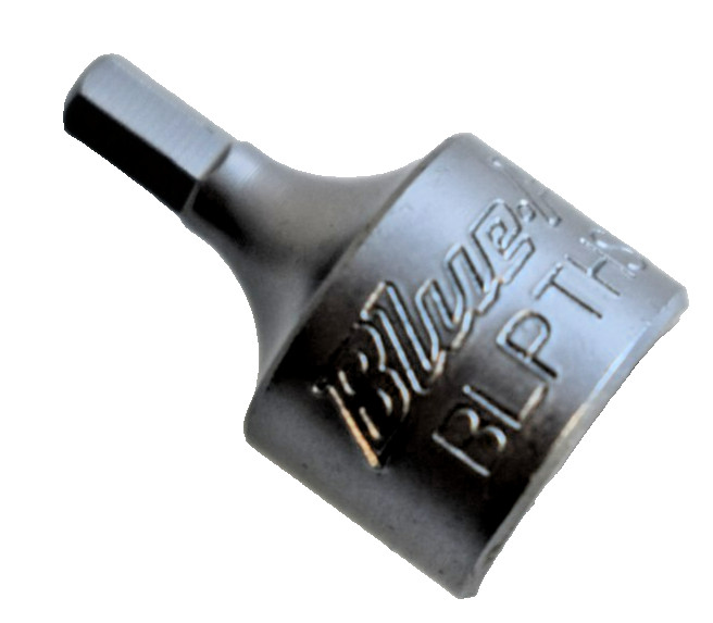 Blue Point Tool BLPTHSM143 3mm Stubby Tamper Resistant Hex Bit Socket 1/4″ Drive