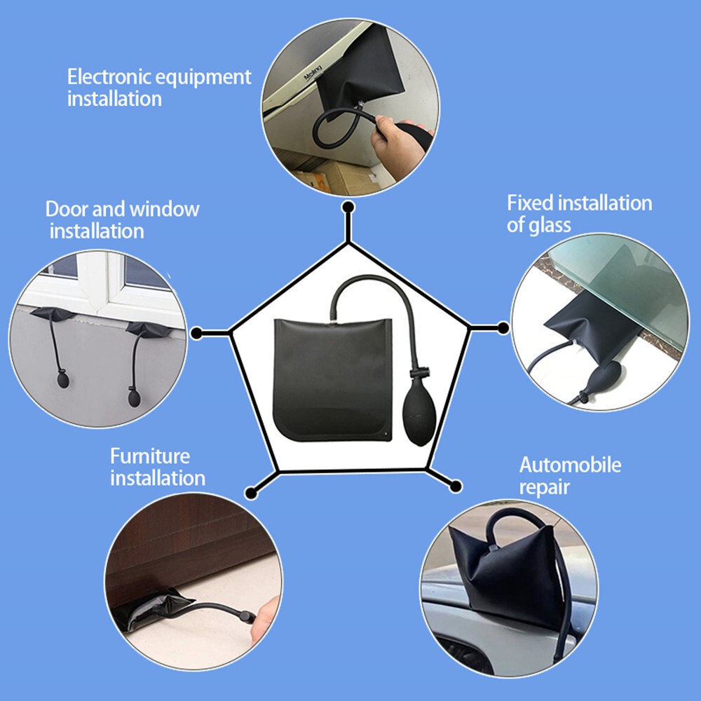 22 PCS Emergency Auto Tool Window-Car Door Lock Universal Kits Inflatable US