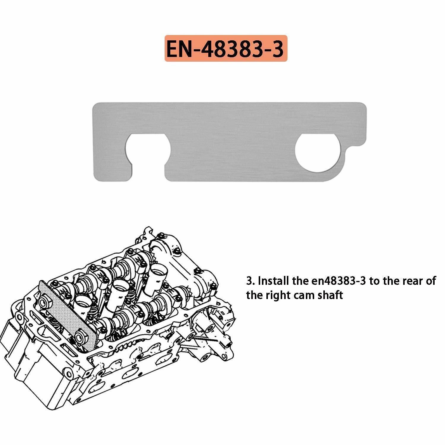 For Buick GM Cadillac 2.8L 3.0L 3.6L Camshaft Holding Tool Set EN-48383EN-46105