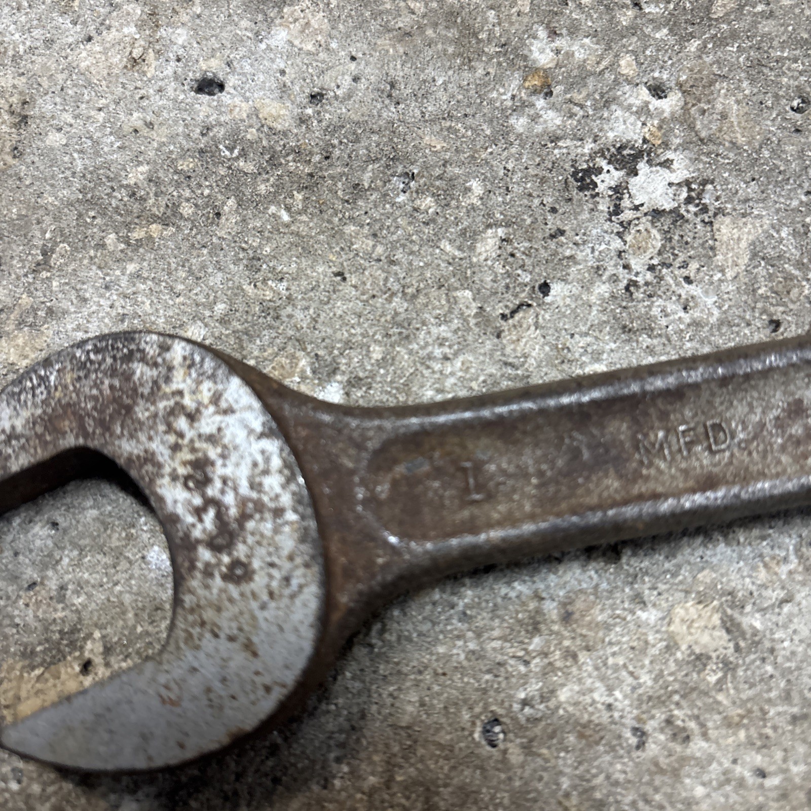 PENENS CORP 1″ SAE 12 Point Combination Wrench Vintage Chicago USA