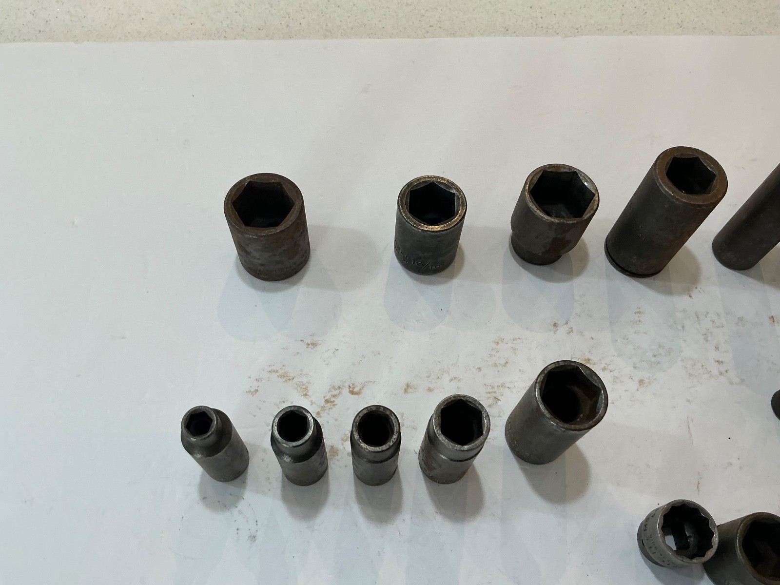 Asst Wright impact sockets 3/8″,1/2″ shallow&deep 17 pc all for $40 OBO USA