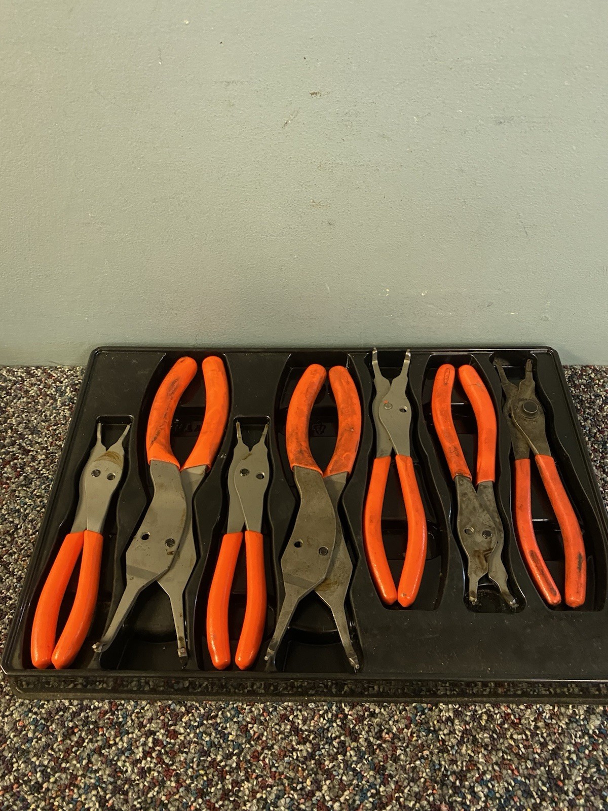 Snap On 7Pc Snap Ring Pliers Set SRPCR107