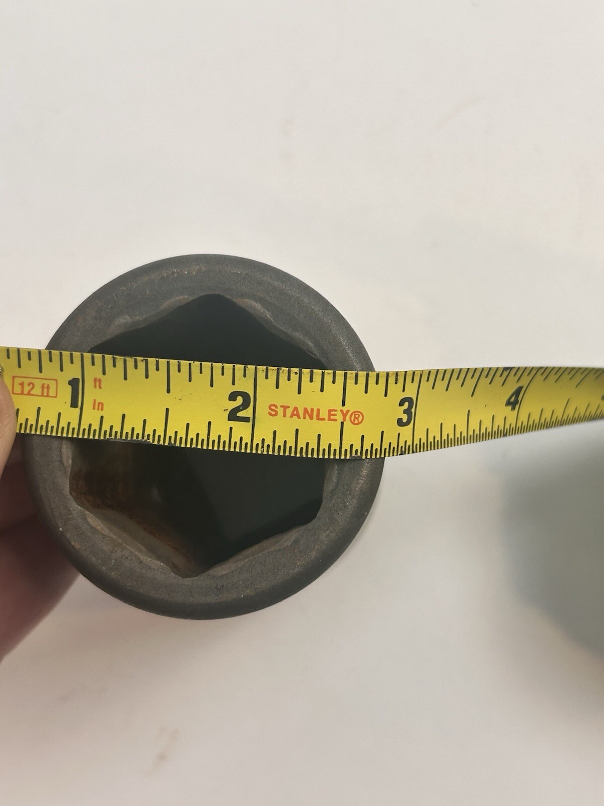 1-3/8″ x 1” Drive 6 Point Deep Socket For Impact Use USA No Markings