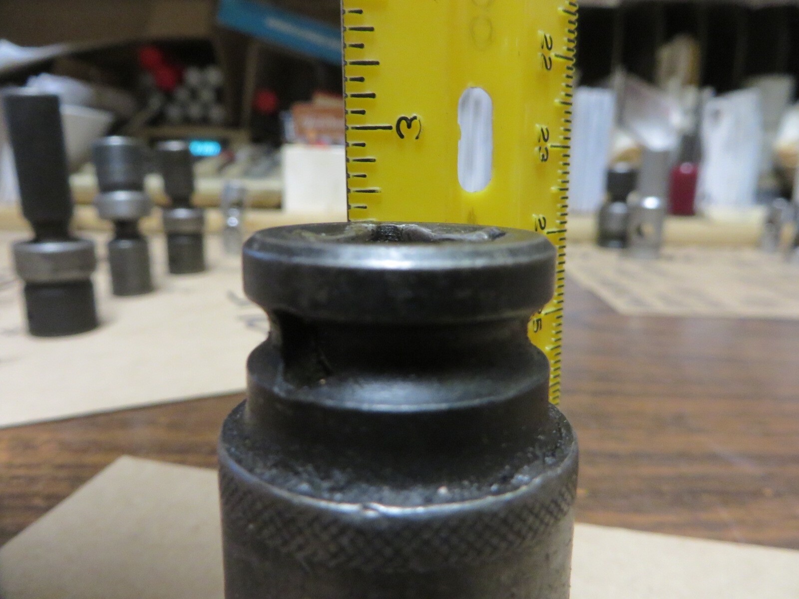 Olsa Tools CR-MO IMPACT SWIVEL 6 POINT 14mm SHORT SOCKET 1/2″ DRIVE