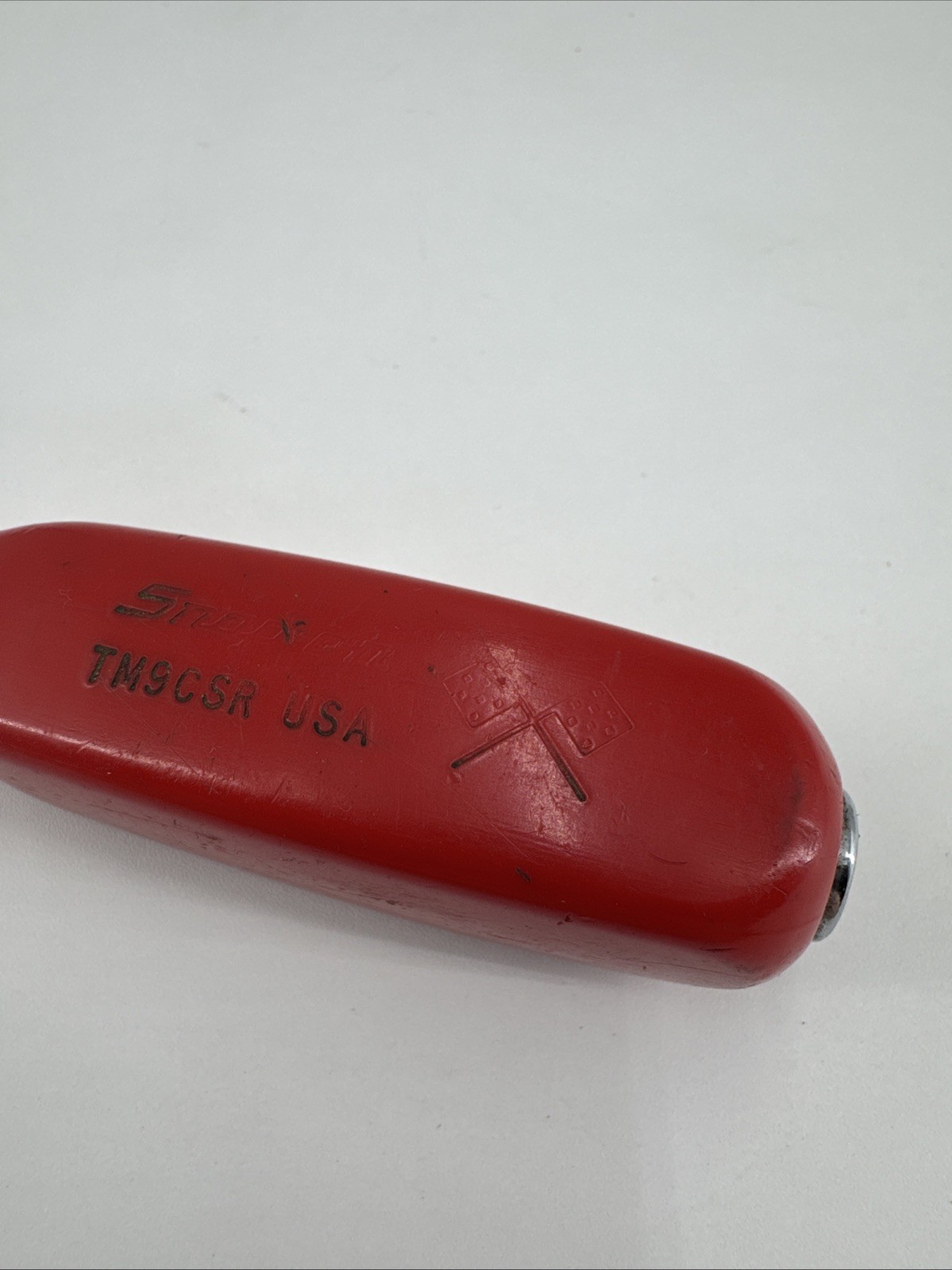 Snap-on Tools USA RARE RED 1/4″ Drive 10″ Length Standard Shank Driver TM9CSR