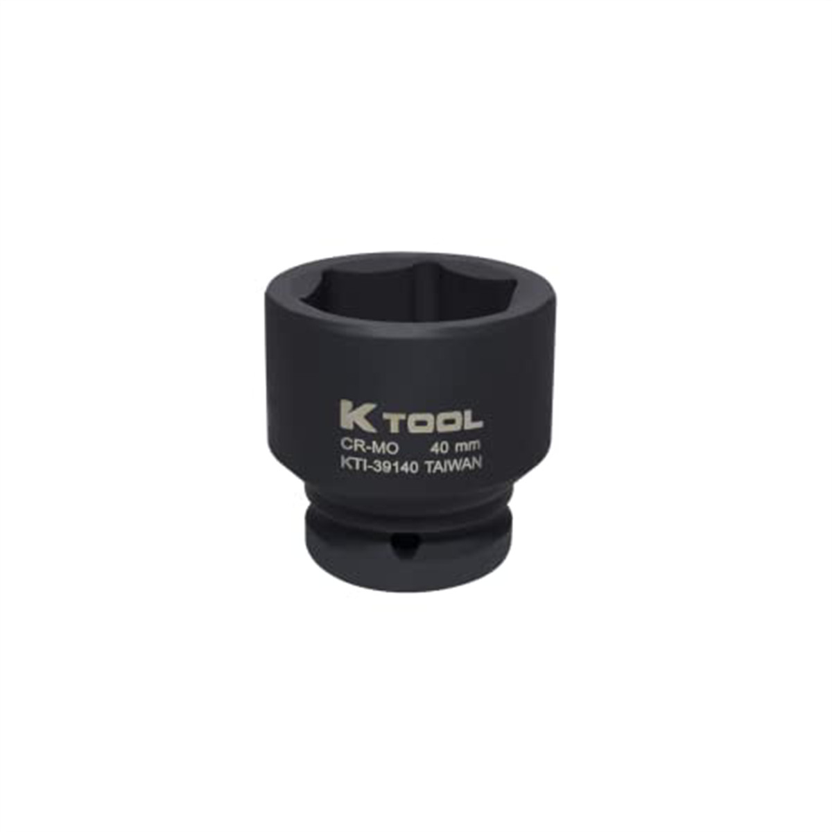 K-Tool 39140 40mm x 3/4″ Drive 6pt Metric Standard Impact Socket