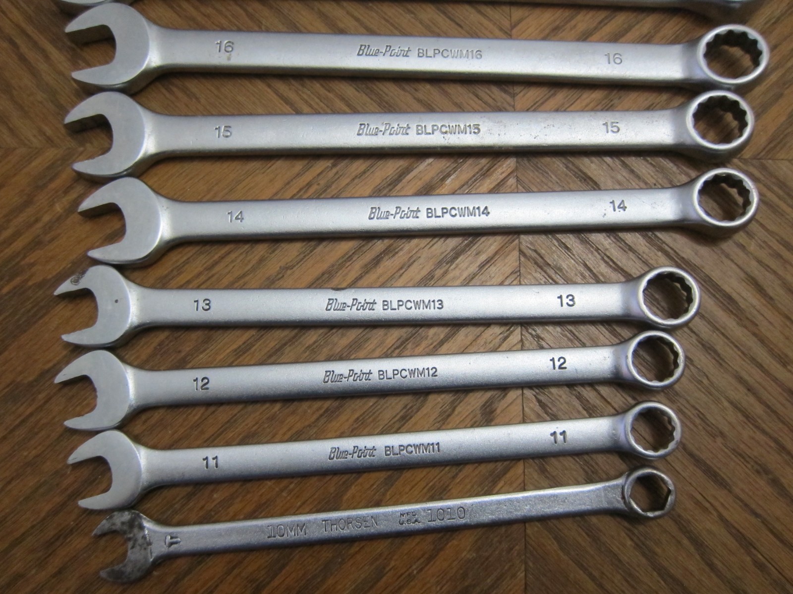 Blue point by SNAP ON METRIC WRENCH SET TOOLS