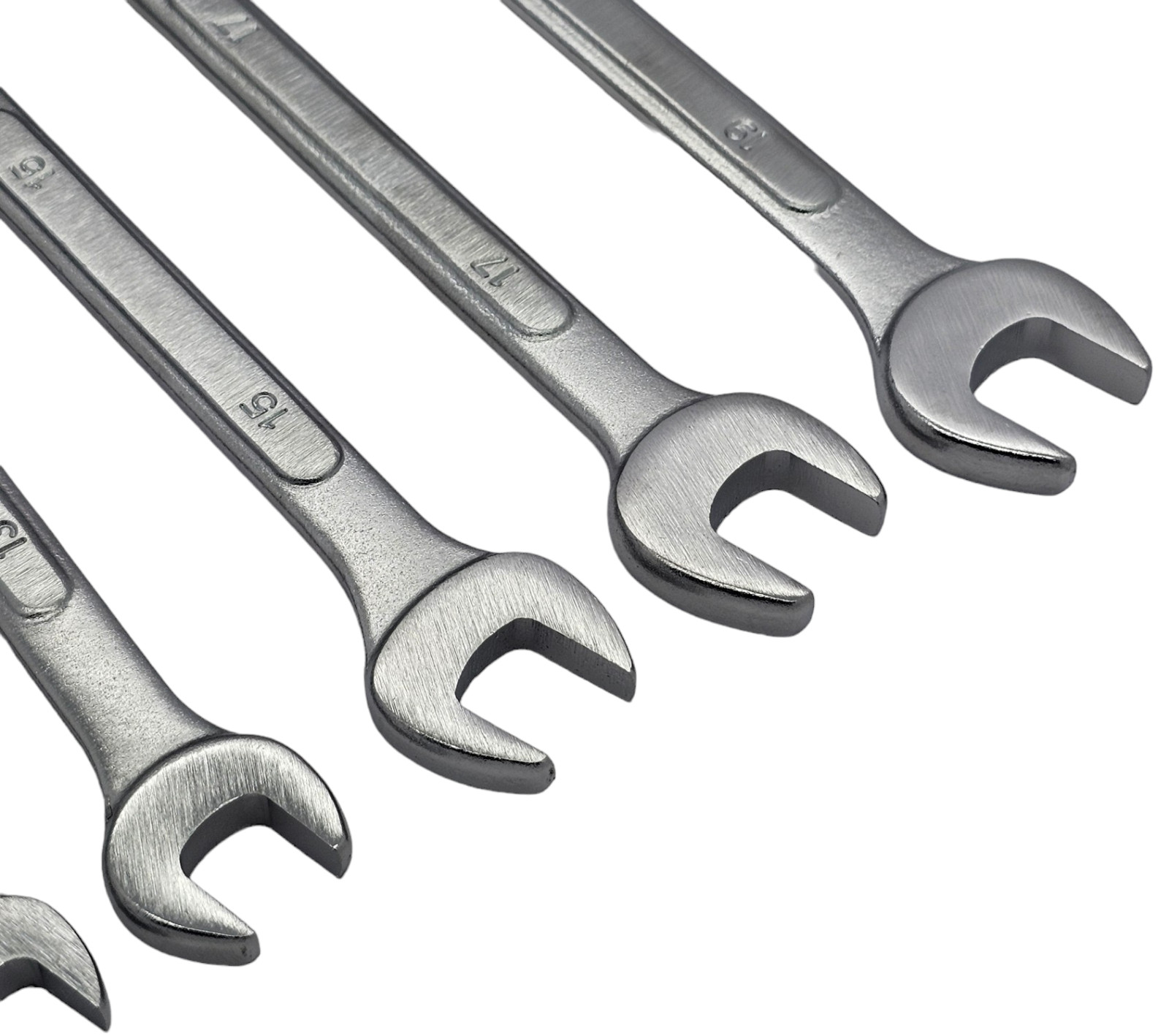 6PC Flex Flexible Head Double Ended Socket Spanner & Open Wrench Set Metric
