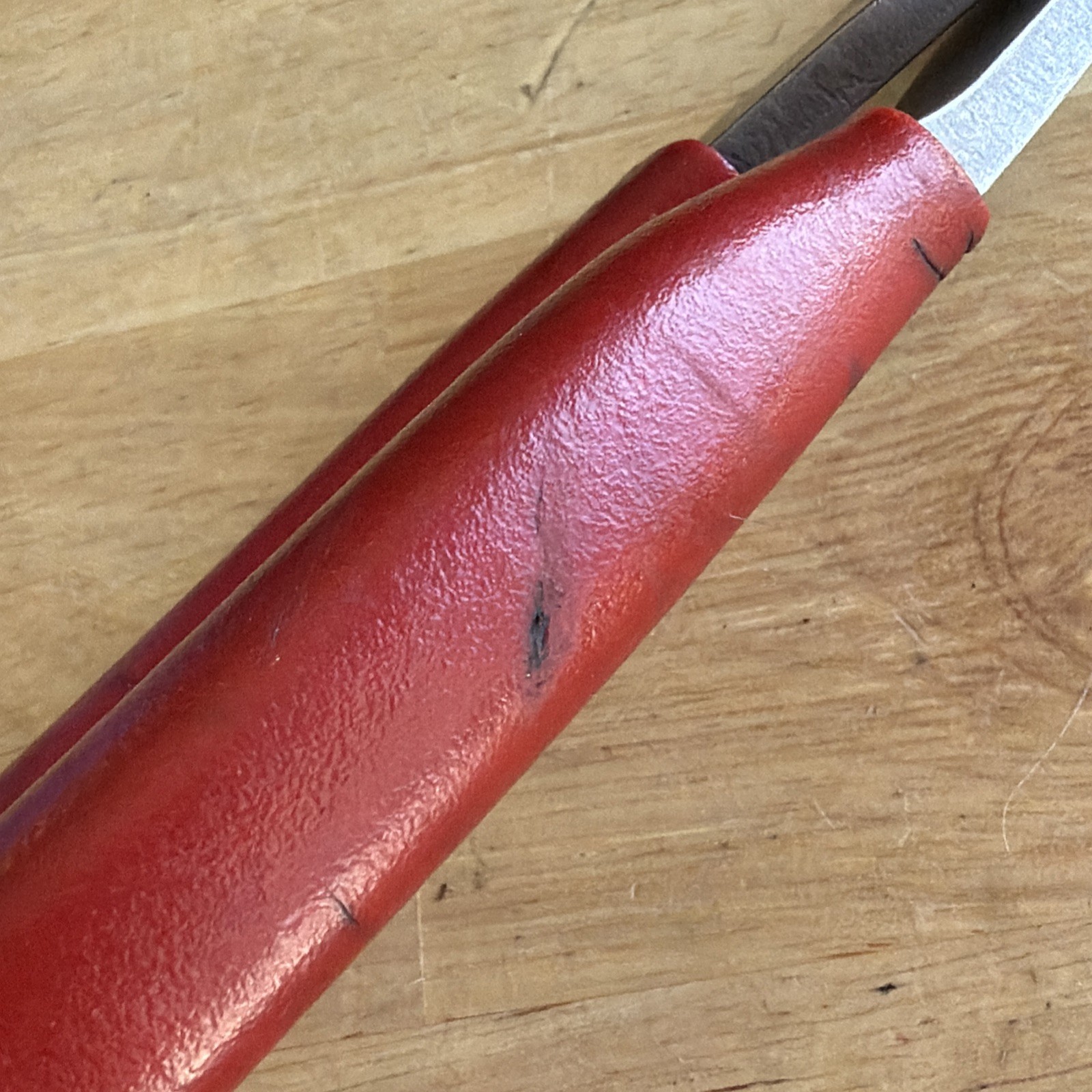 Snap On Tools 8.5″ Long Diagonal Cutters Cutting Pliers Red 388CF Made in USA