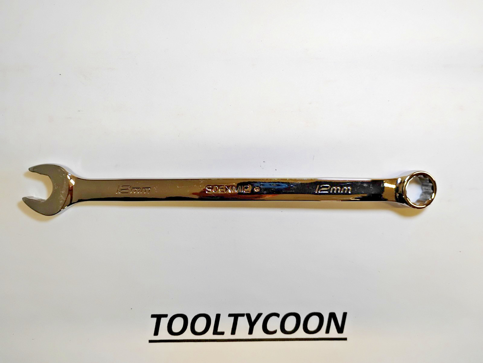 Snap-On Tools USA NEW 12mm Metric Flank Drive PLUS Combination Wrench SOEXM12