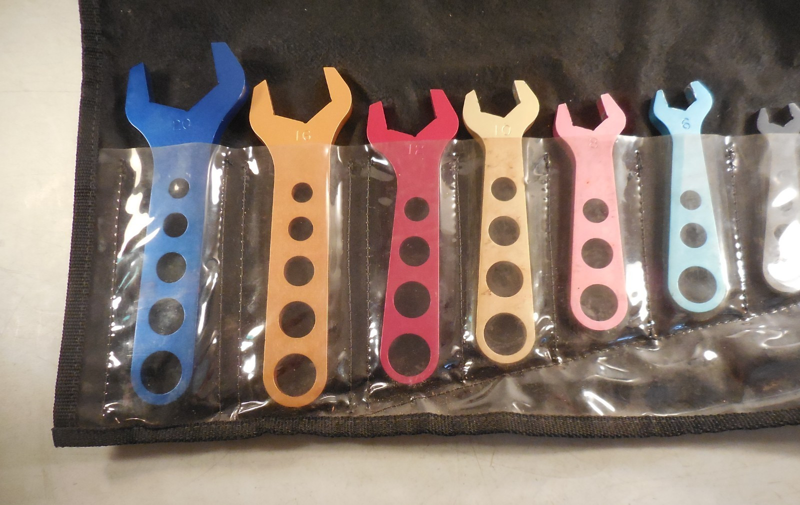 Summit Racing AN WRENCHES Machined Aluminum AN-3 – AN-20 Anodized PRE-OWNED* AN8
