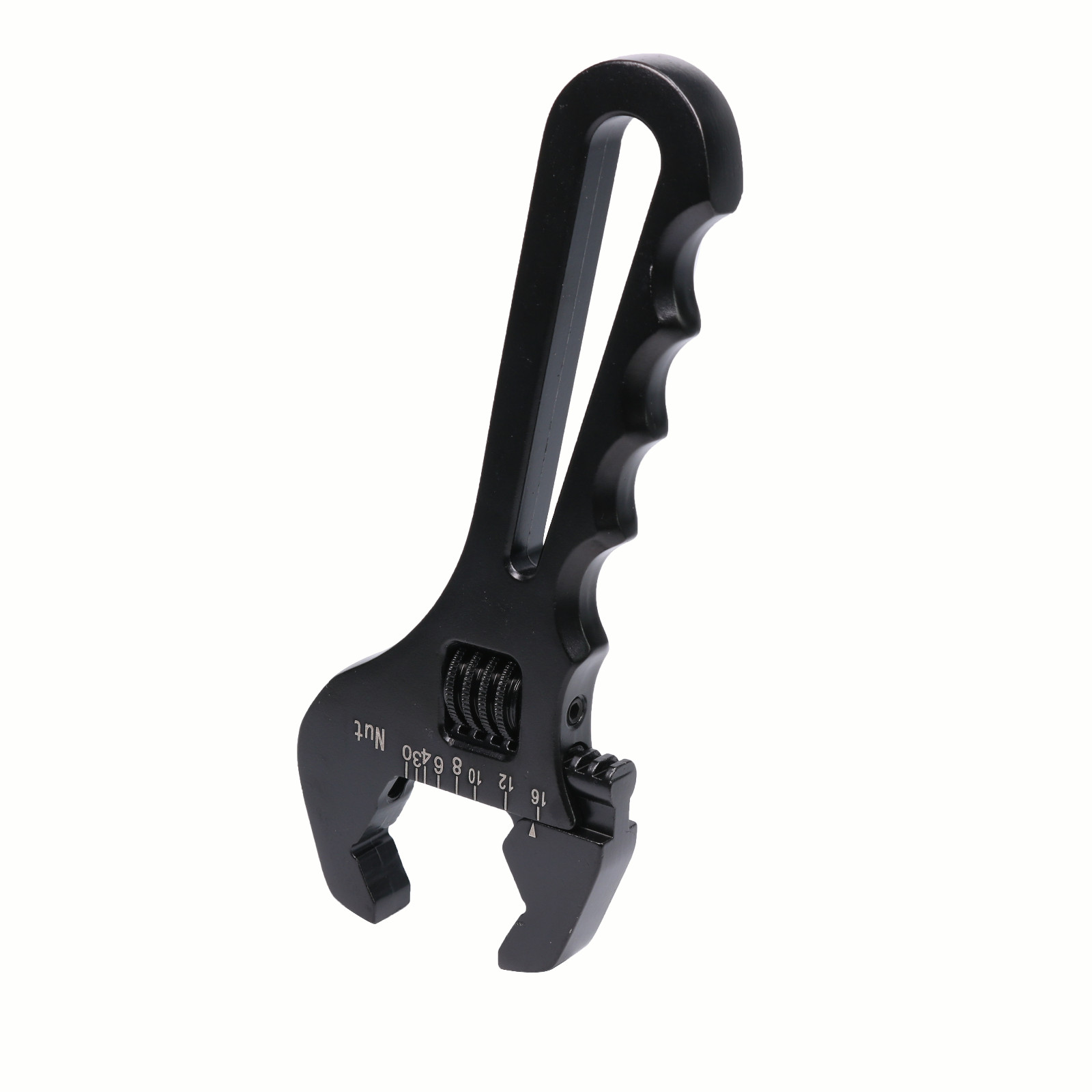 Aluminum 3AN-16AN Adjustable Wrench Tool Spanner Black For Hose End Fitting