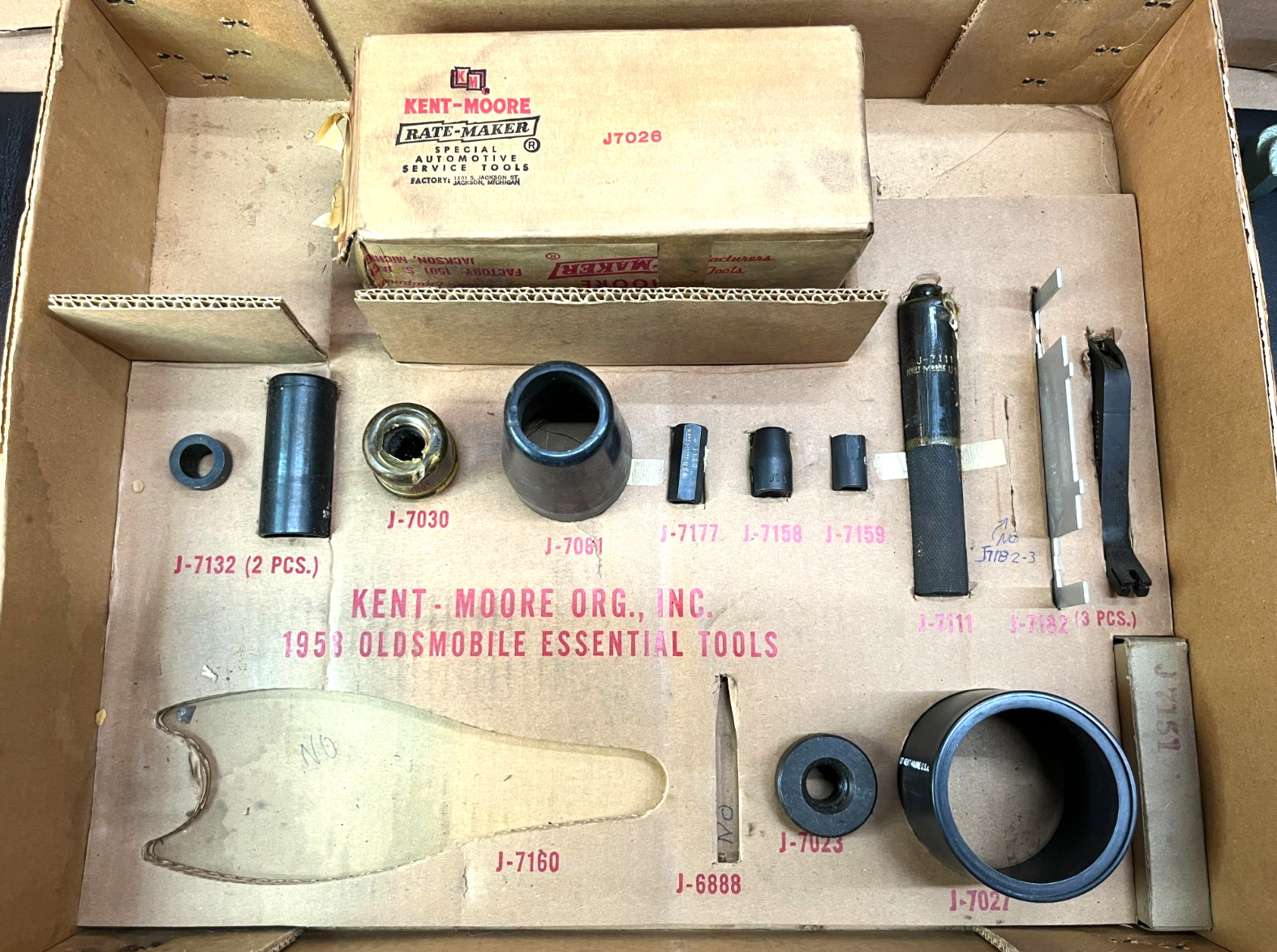 1958 Oldsmobile Kent-Moore Specialty Automotive Tool Kit