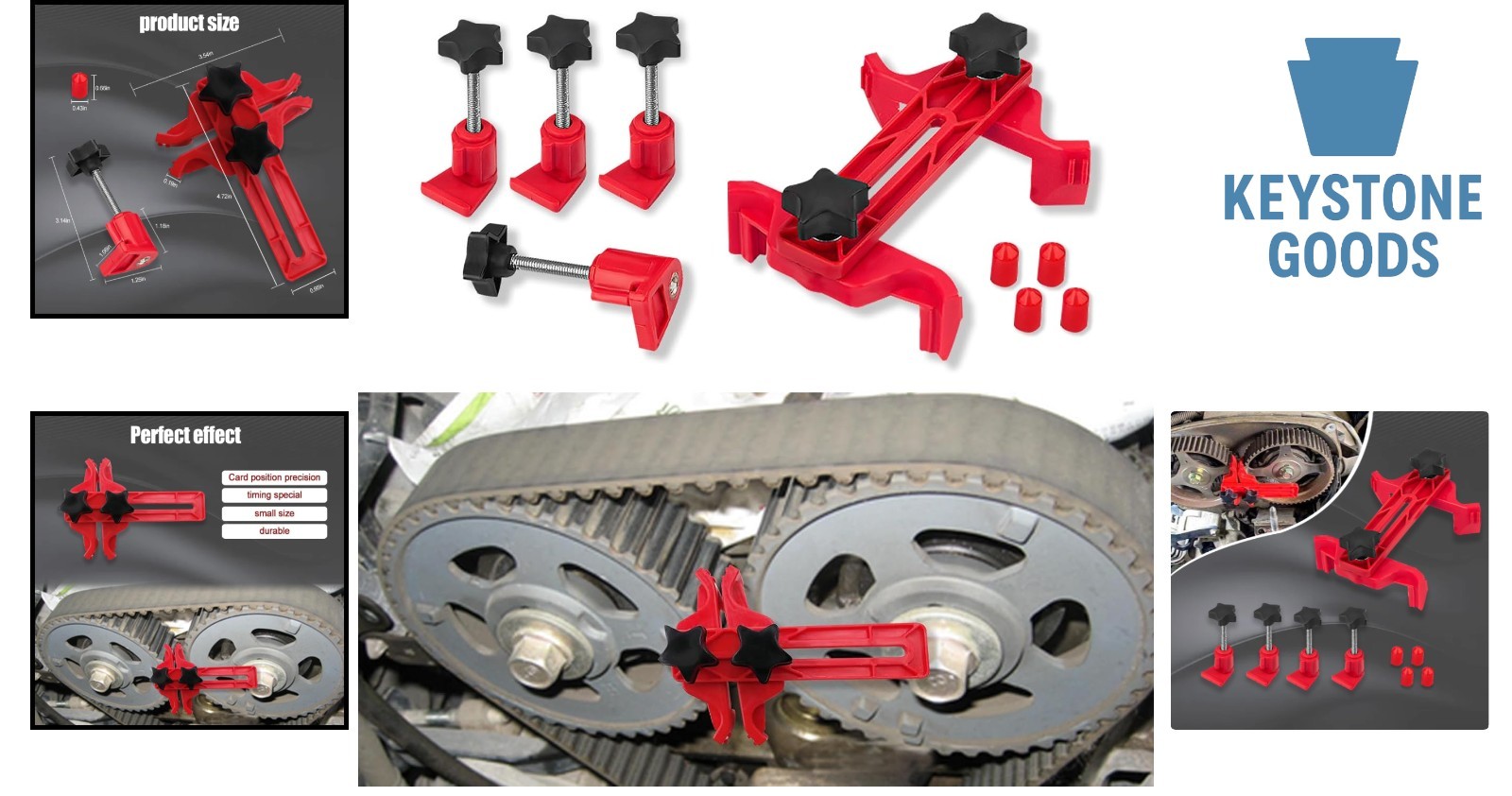 Car Engine Camshaft Timing Tool Kit for Most Vehicles