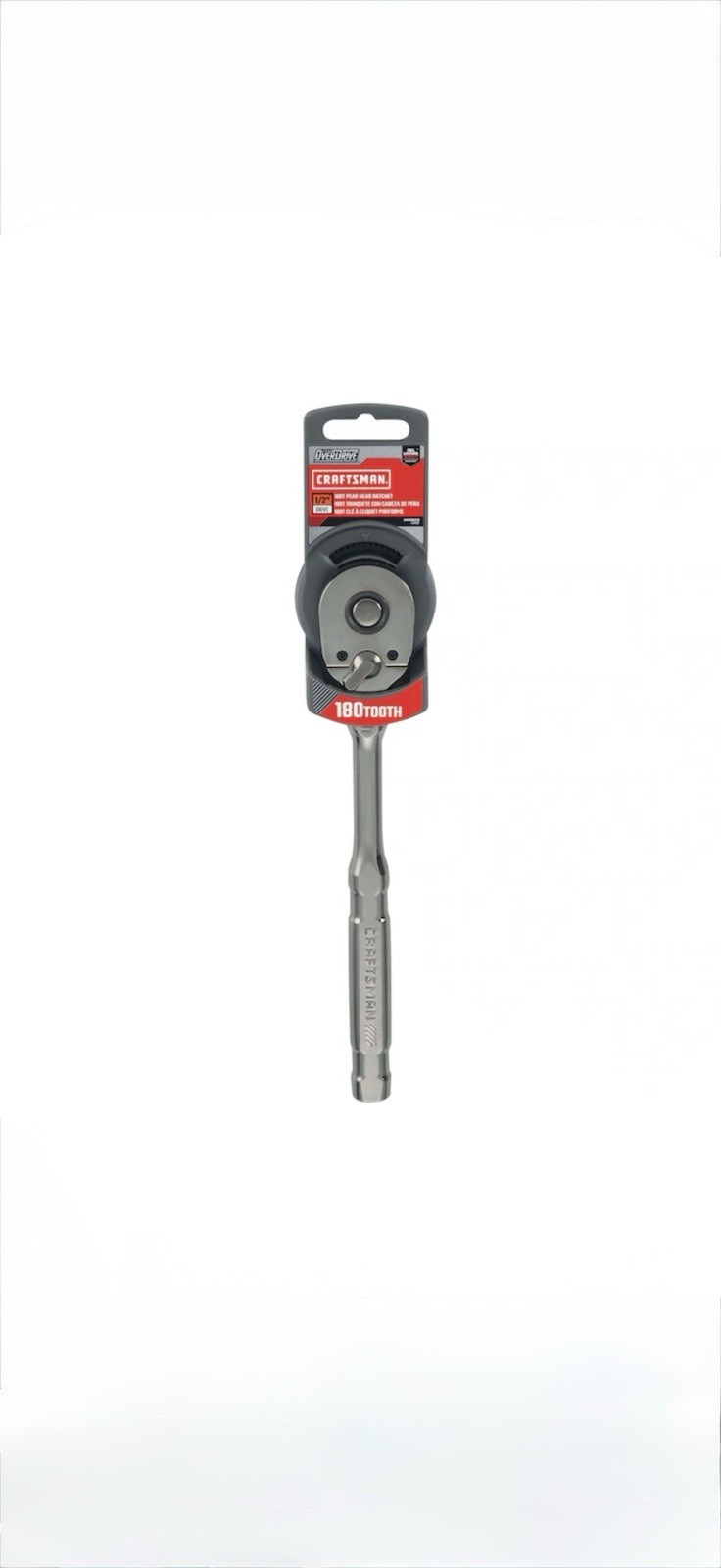 Craftsman overdrive 180-tooth 1/2 Drive Gunmetal Ratchet