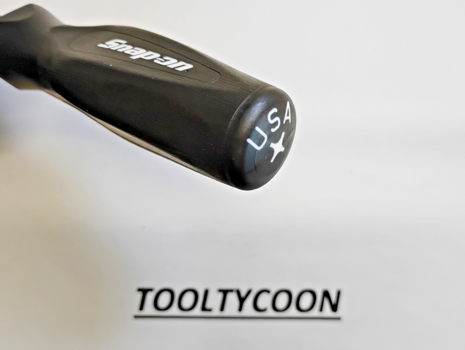 Snap-on Tools USA NEW RARE BLACK Soft Grip P1 #1 Phillips Screwdriver SGDP31IRB