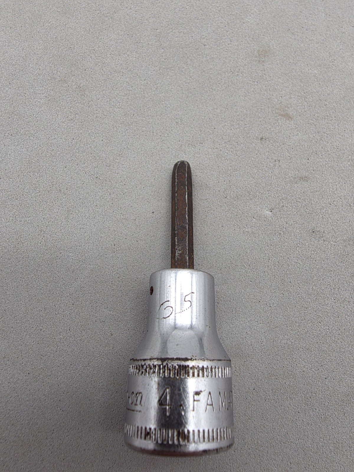 Snap On Tools FAM4A 4mm Metric Chrome Hex Socket 3/8″ Drive USA